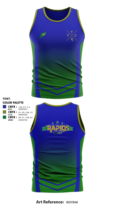Yellowstone Rapids Track 62906431 Tank Top - 2