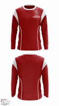Garden Grove High School Basketball 41100389 Long Sleeve Performance Shirt - 1