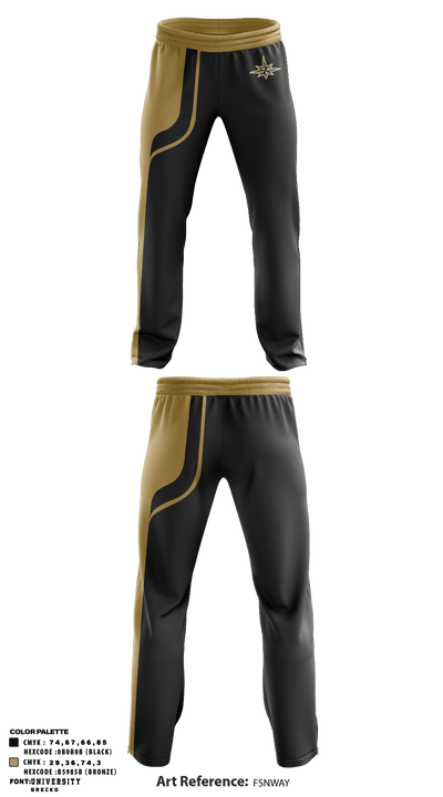 C.A.N.I Athletics Track & Field 1569769 Sweatpants - 1