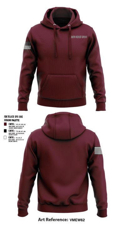 Bravo Company 1/321st 33669277 Hoodie - 1