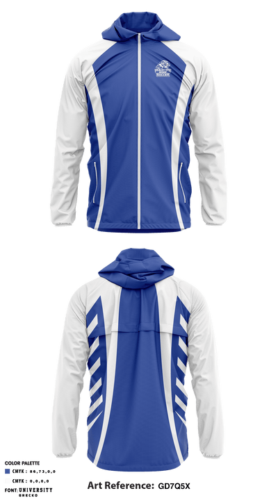 Peachtree Ridge High School Soccer 43225332 Windbreaker - 1