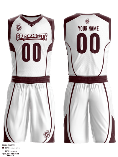 Garden City High School Basketball 19994648 Basketball Uniform - 2