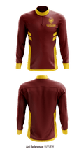 Mira Monte High School Wrestling 36409172 Quarter Zip Jacket - 1
