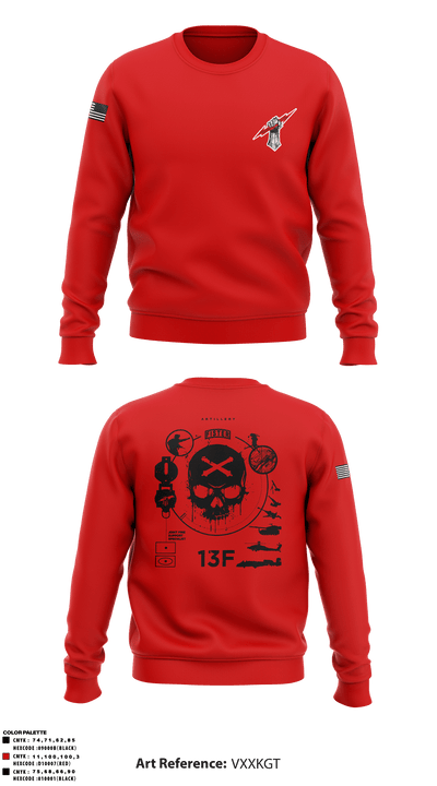 3-7 FA 58197923 Crew Neck Sweatshirt - 2