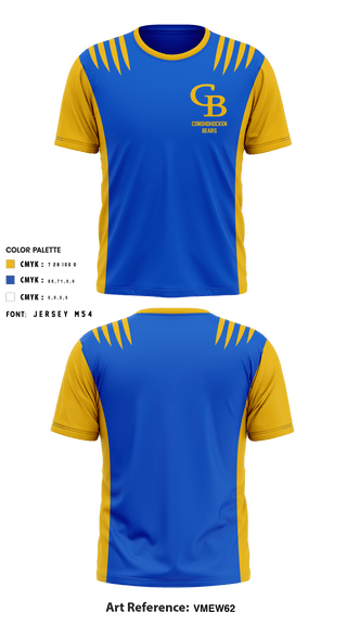 Short Sleeve Performance Shirt, Conshohocken Youth Football, Football, Teamtime, Team time, sublimation, custom sports apparel, team uniforms, spirit wear, spiritwear, sports uniforms, custom shirts, team store, custom team store, fundraiser sports, apparel fundraiser