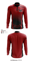 Dover Area High School Golf 14793470 Quarter Zip Jacket - 1