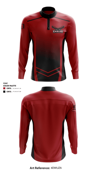 Quarter Zip Jacket, Dover Area High School Golf, Golf, Teamtime, Team time, sublimation, custom sports apparel, team uniforms, spirit wear, spiritwear, sports uniforms, custom shirts, team store, custom team store, fundraiser sports, apparel fundraiser