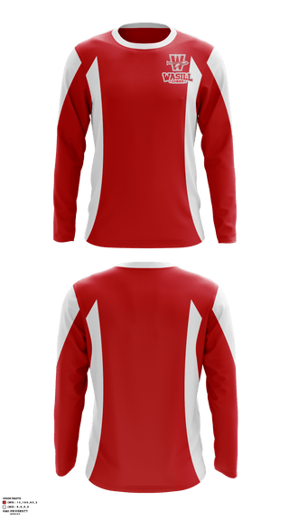 Long Sleeve Performance Shirt, Wasilla High School Cheer, School Spirit Store, Teamtime, Team time, sublimation, custom sports apparel, team uniforms, spirit wear, spiritwear, sports uniforms, custom shirts, team store, custom team store, fundraiser sports, apparel fundraiser