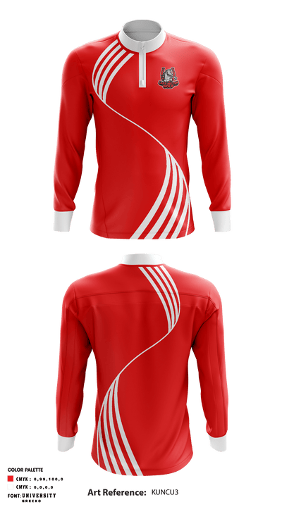 Lake Belton High School Golf 85182618 Quarter Zip Jacket - 1