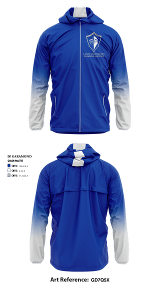 Windbreaker, Lynn University, Women's Soccer, Teamtime, Team time, sublimation, custom sports apparel, team uniforms, spirit wear, spiritwear, sports uniforms, custom shirts, team store, custom team store, fundraiser sports, apparel fundraiser