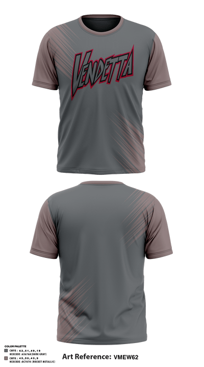 Vendetta Brimhall 17665496 Short Sleeve Performance Shirt - 2