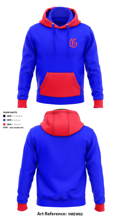 Grapevine Mustangs 91770240 Hoodie - 2