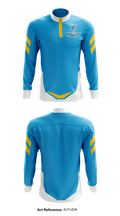 Valley High School Golf 33800482 Quarter Zip Jacket - 1