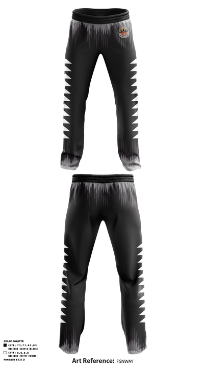 Big Cat Basketball 79078266 Sweatpants - 1