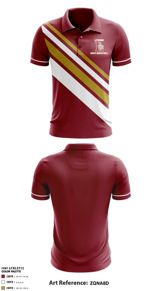 Short Sleeve Performance Polo, Lutheran High School basketball, Men's Basketball, Teamtime, Team time, sublimation, custom sports apparel, team uniforms, spirit wear, spiritwear, sports uniforms, custom shirts, team store, custom team store, fundraiser sports, apparel fundraiser