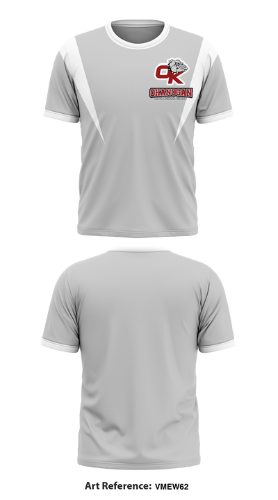 Okanogan High School Cheer 9964188 Short Sleeve Performance Shirt - 2