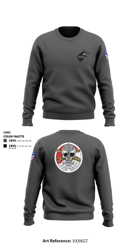 Crew Neck Sweatshirt, , Army, Teamtime, Team time, sublimation, custom sports apparel, team uniforms, spirit wear, spiritwear, sports uniforms, custom shirts, team store, custom team store, fundraiser sports, apparel fundraiser