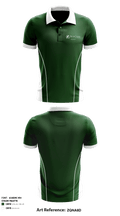 The Bear Creek Upper School Tennis 70605798 Short Sleeve Performance Polo - 2