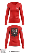 3-6 CAV 11839829 Women's Long Sleeve V-neck Shirt - 5