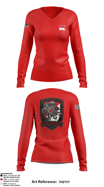 3-6 CAV 11839829 Women's Long Sleeve V-neck Shirt - 5
