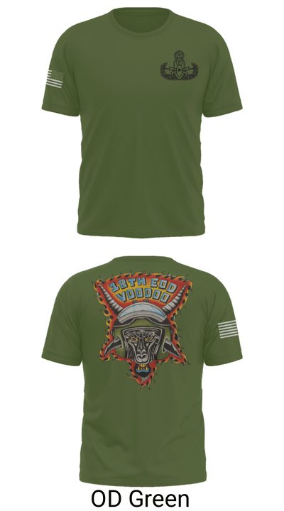 18th Ordnance Company EOD 8486026 Short Sleeve Performance Shirt - 25