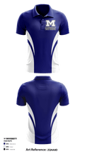 Mandeville High School Swimming 13518128 Short Sleeve Performance Polo - 1