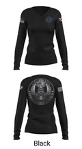 D Co, 2-10 AHB Quality Control 39202229 Women's Long Sleeve V-neck Shirt - 39