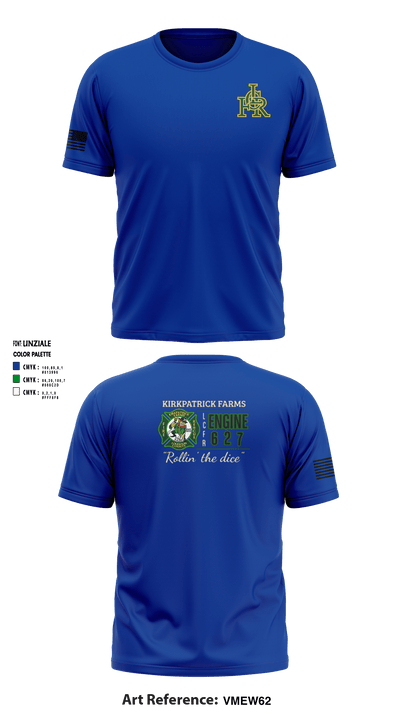 Kirkpatrick Farms Loudoun CO 39130827 Short Sleeve Performance Shirt - 2