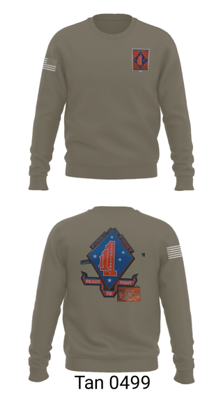 Crew Neck Sweatshirt, , Marines, Teamtime, Team time, sublimation, custom sports apparel, team uniforms, spirit wear, spiritwear, sports uniforms, custom shirts, team store, custom team store, fundraiser sports, apparel fundraiser