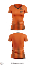 Churchville-Chili Senior High School Golf 1993666 Women's Short Sleeve V-neck Shirt - 1