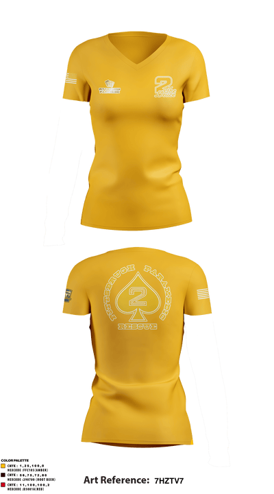 Pittsburgh EMS Medic 2 92160819 Women's Short Sleeve V-neck Shirt - 1