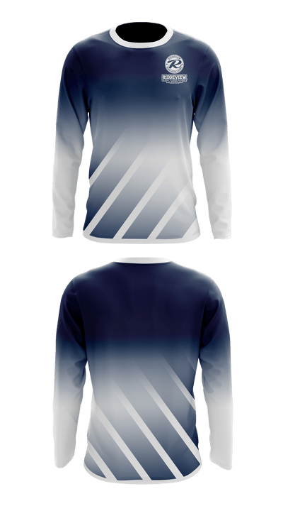 Ridgeview Global Studies Academy Soccer 76080734 Long Sleeve Performance Shirt - 1