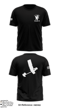 332 AEW / 332 ESFS 20613059 Short Sleeve Performance Shirt - 2