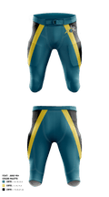 Woodland High School Football 24083444 Football Pants - 2