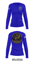 7th Security Forces 36998584 Women's Long Sleeve V-neck Shirt - 25