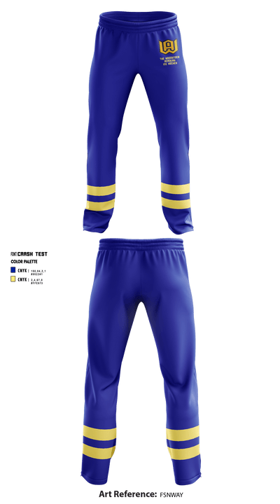 The Woodstock Academy Ice Hockey 54879346 Sweatpants - 1