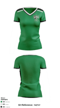 New Milford High School Volleyball 88800012 Women's Short Sleeve V-neck Shirt - 1