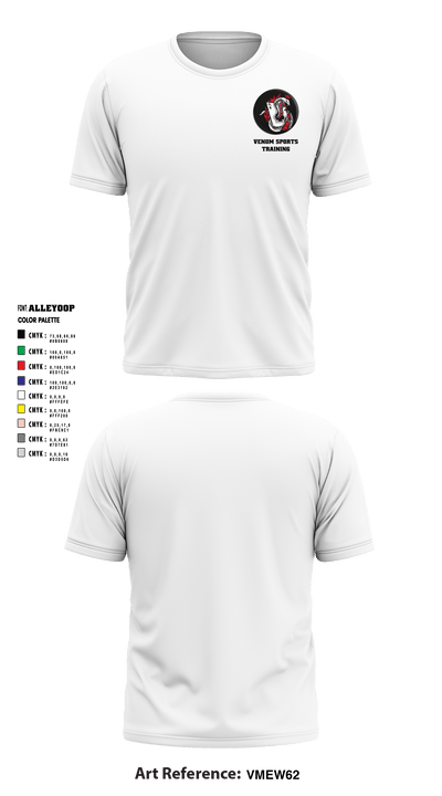 Venom Sports Training 59845358 Short Sleeve Performance Shirt - 5 (1)
