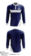 Acadiana Renaissance Charter Academy High School 56398367 Quarter Zip Jacket - 1