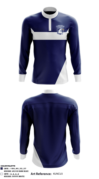 Quarter Zip Jacket, Acadiana Renaissance Charter Academy High School, School Spirit Store, Teamtime, Team time, sublimation, custom sports apparel, team uniforms, spirit wear, spiritwear, sports uniforms, custom shirts, team store, custom team store, fundraiser sports, apparel fundraiser