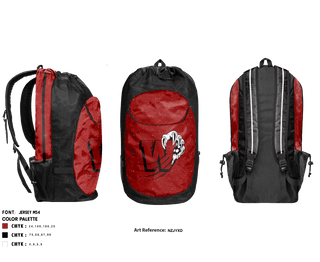 Gear Bag, Walt Whitman Gymnastics, School Spirit Store, Teamtime, Team time, sublimation, custom sports apparel, team uniforms, spirit wear, spiritwear, sports uniforms, custom shirts, team store, custom team store, fundraiser sports, apparel fundraiser