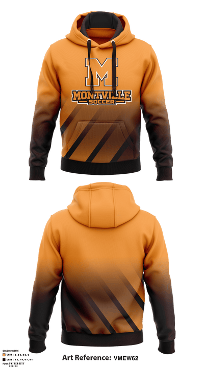 Montville High School Soccer 29690346 Hoodie - 1