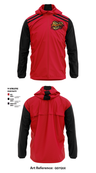 Primal Scales 55023388 Windbreaker - 2