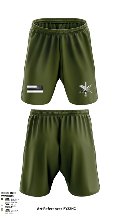CJTF-OIR PAO 87196847 Athletic Shorts With Pockets - 50