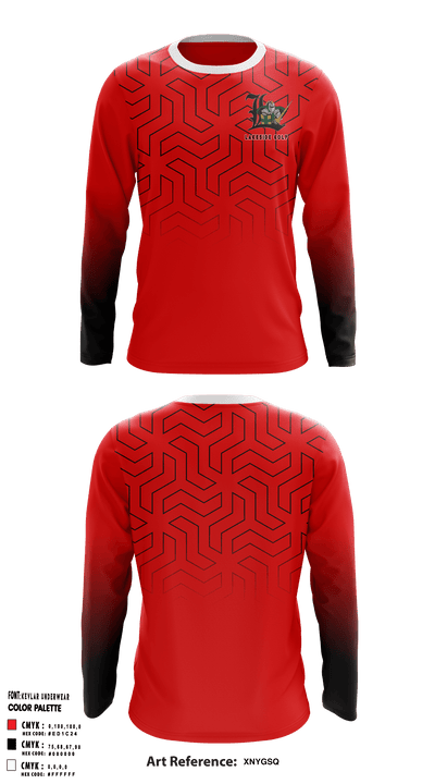 Lakeside High School Golf 98195742 Long Sleeve Performance Shirt - 2