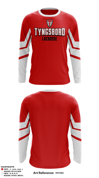 Long Sleeve Performance Shirt, Tyngsboro Youth Lacrosse, Men's Lacrosse, Teamtime, Team time, sublimation, custom sports apparel, team uniforms, spirit wear, spiritwear, sports uniforms, custom shirts, team store, custom team store, fundraiser sports, apparel fundraiser