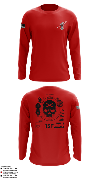 Long Sleeve Performance Shirt, , Army, Teamtime, Team time, sublimation, custom sports apparel, team uniforms, spirit wear, spiritwear, sports uniforms, custom shirts, team store, custom team store, fundraiser sports, apparel fundraiser