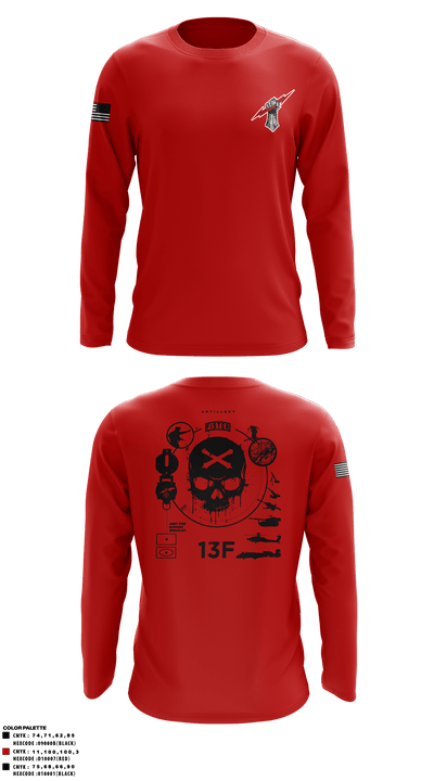3-7 FA 58197923 Long Sleeve Performance Shirt - 2