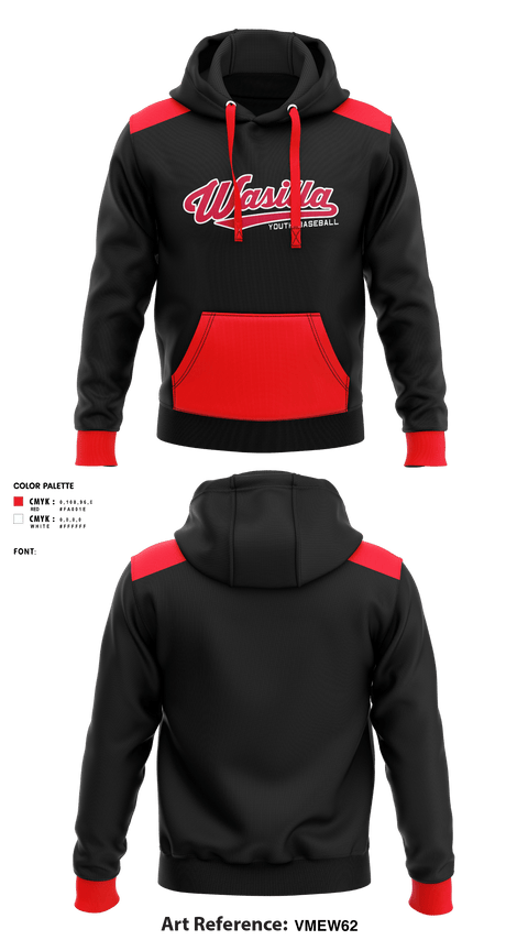Hoodie, Wasilla Youth Baseball League, Baseball, Teamtime, Team time, sublimation, custom sports apparel, team uniforms, spirit wear, spiritwear, sports uniforms, custom shirts, team store, custom team store, fundraiser sports, apparel fundraiser