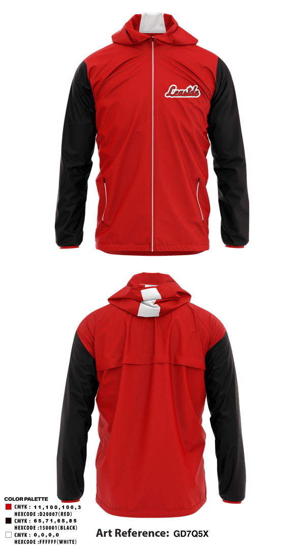 Windbreaker, Leaside Baseball Association, Baseball, Teamtime, Team time, sublimation, custom sports apparel, team uniforms, spirit wear, spiritwear, sports uniforms, custom shirts, team store, custom team store, fundraiser sports, apparel fundraiser